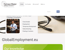 Tablet Screenshot of globalemployment.eu